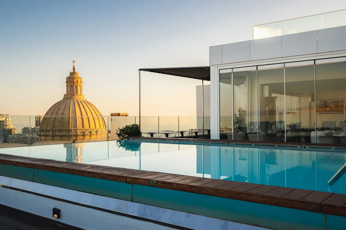 The Embassy Valletta Hotel, Valletta exterior view
