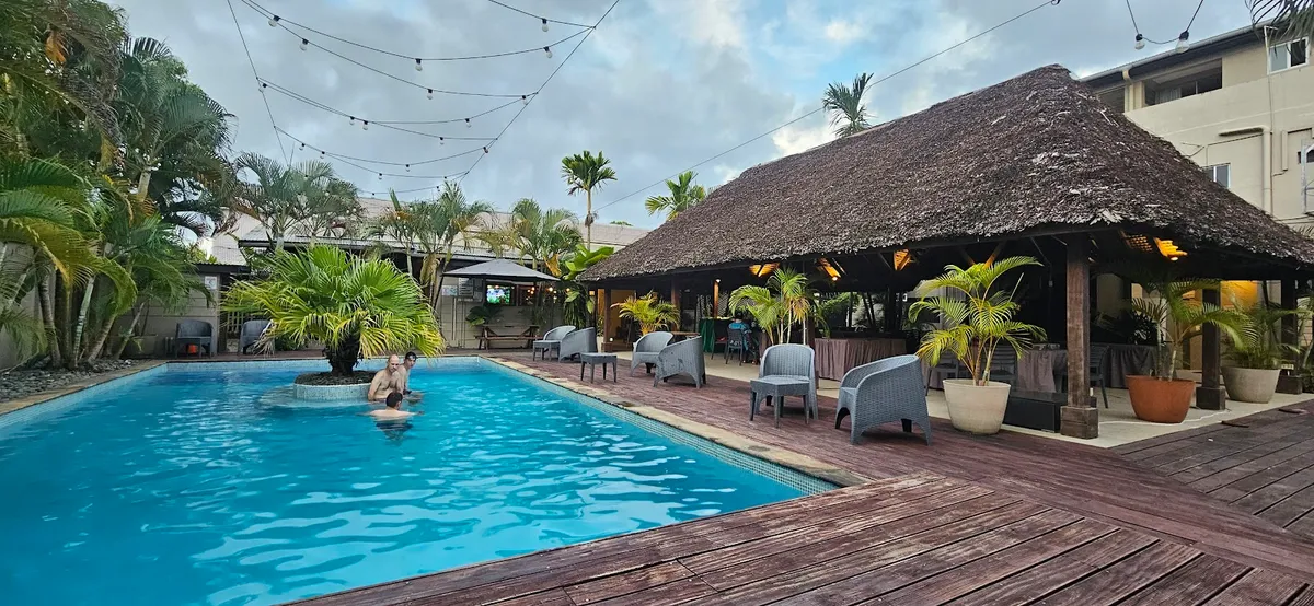 The Espiritu Hotel, Luganville exterior view