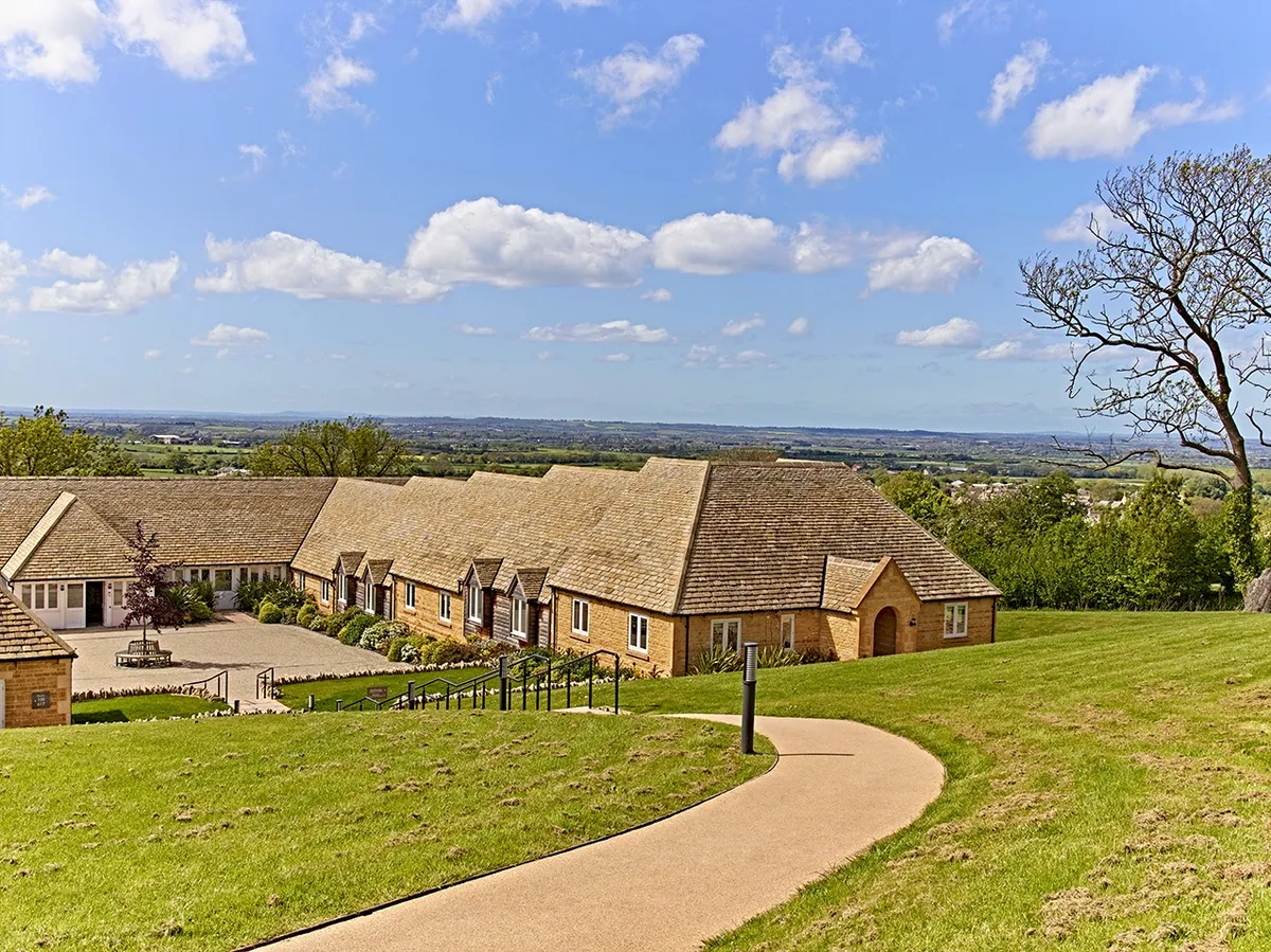 The Fish Hotel, Cotswolds exterior view