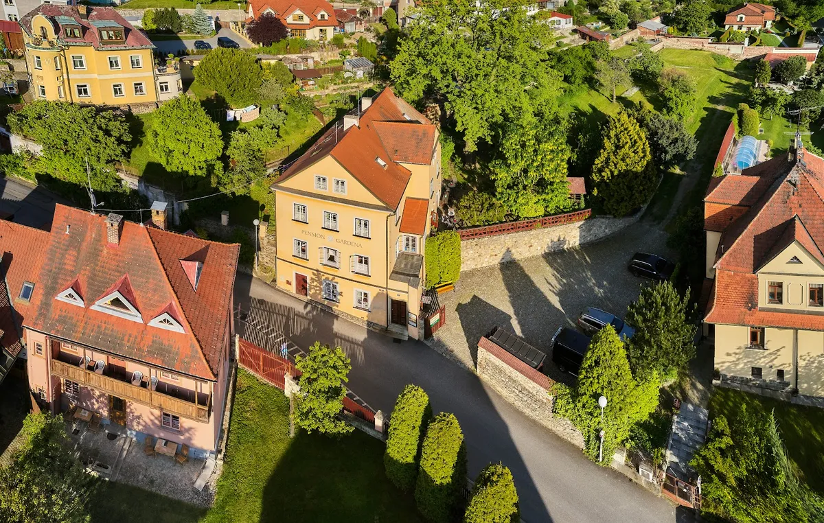The Gardena, Cesky Krumlov exterior view