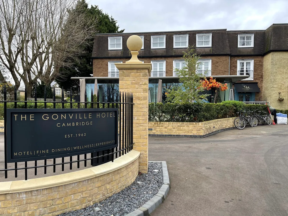 The Gonville Hotel, a member of Radisson Individuals, Cambridge exterior view
