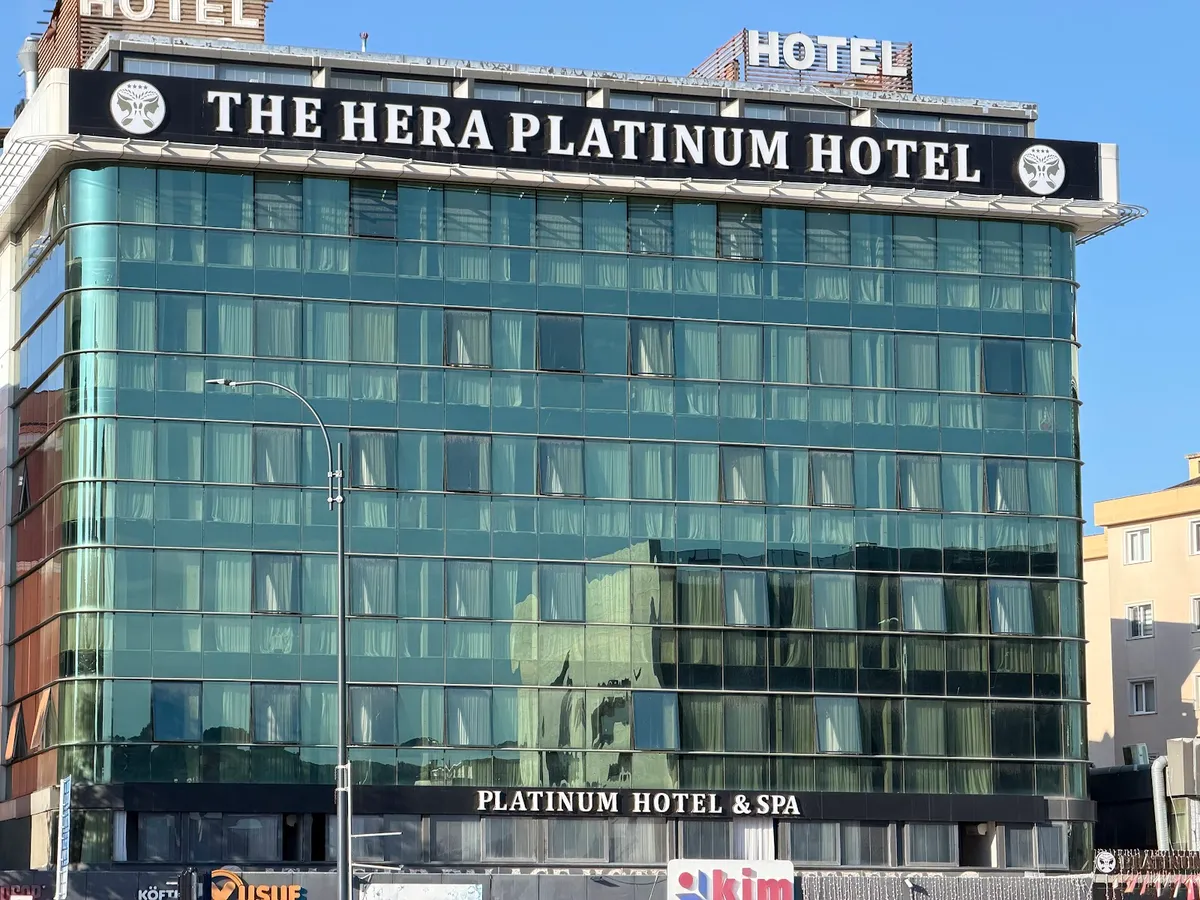 The Hera Platinum Hotel, Istanbul exterior view