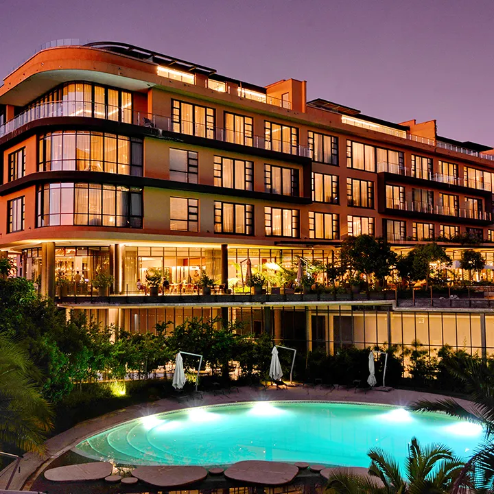 The Houghton Hotel, Johannesburg exterior view