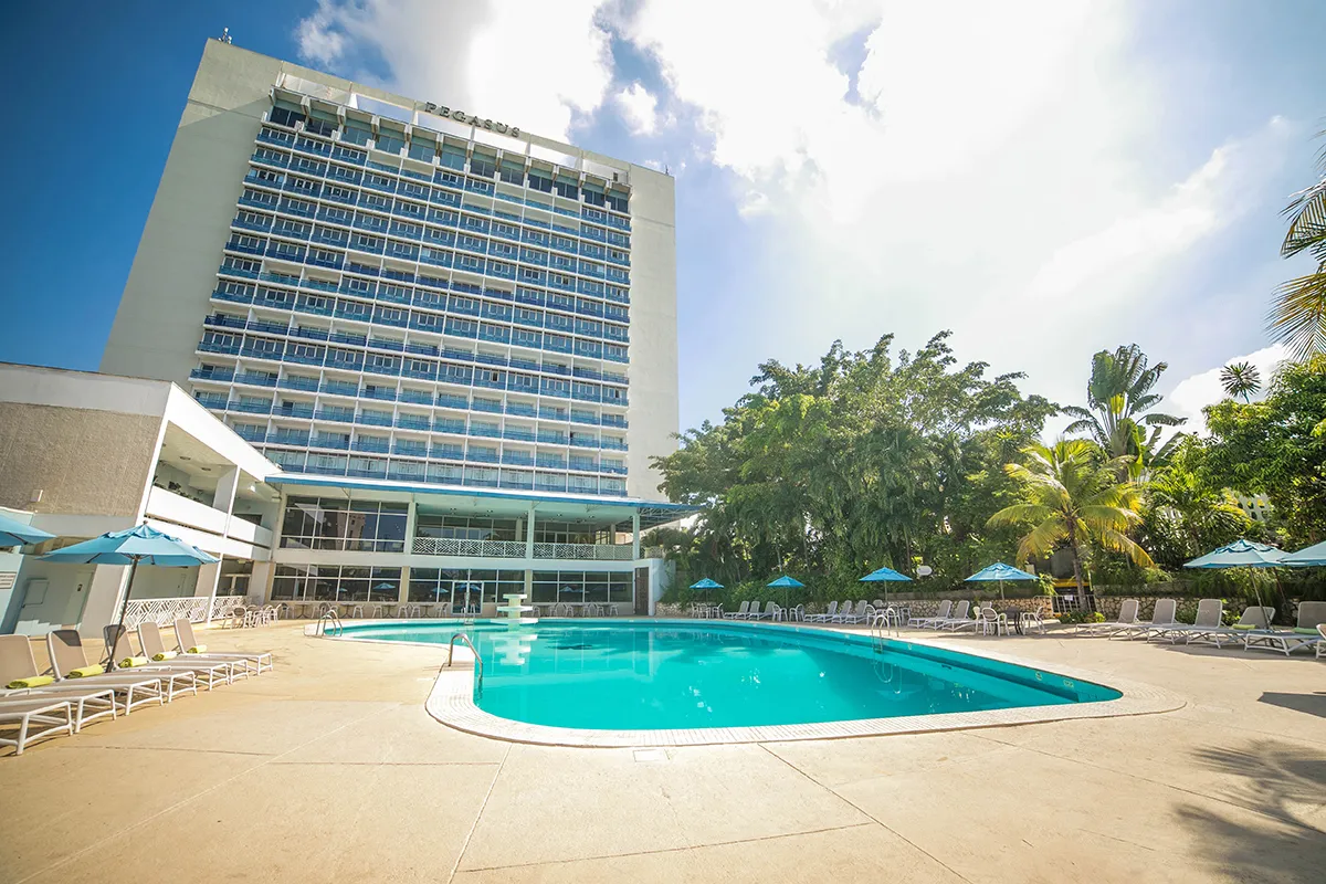 The Jamaica Pegasus Hotel, Kingston exterior view