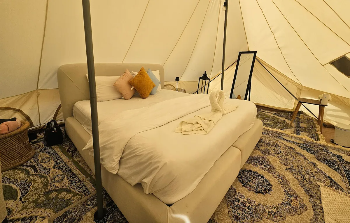 The Nomad Glamping Desert Night Camp, Wahiba Sands exterior view