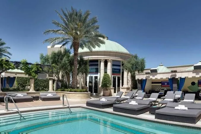 The Palazzo at The Venetian Resort, Las Vegas exterior view