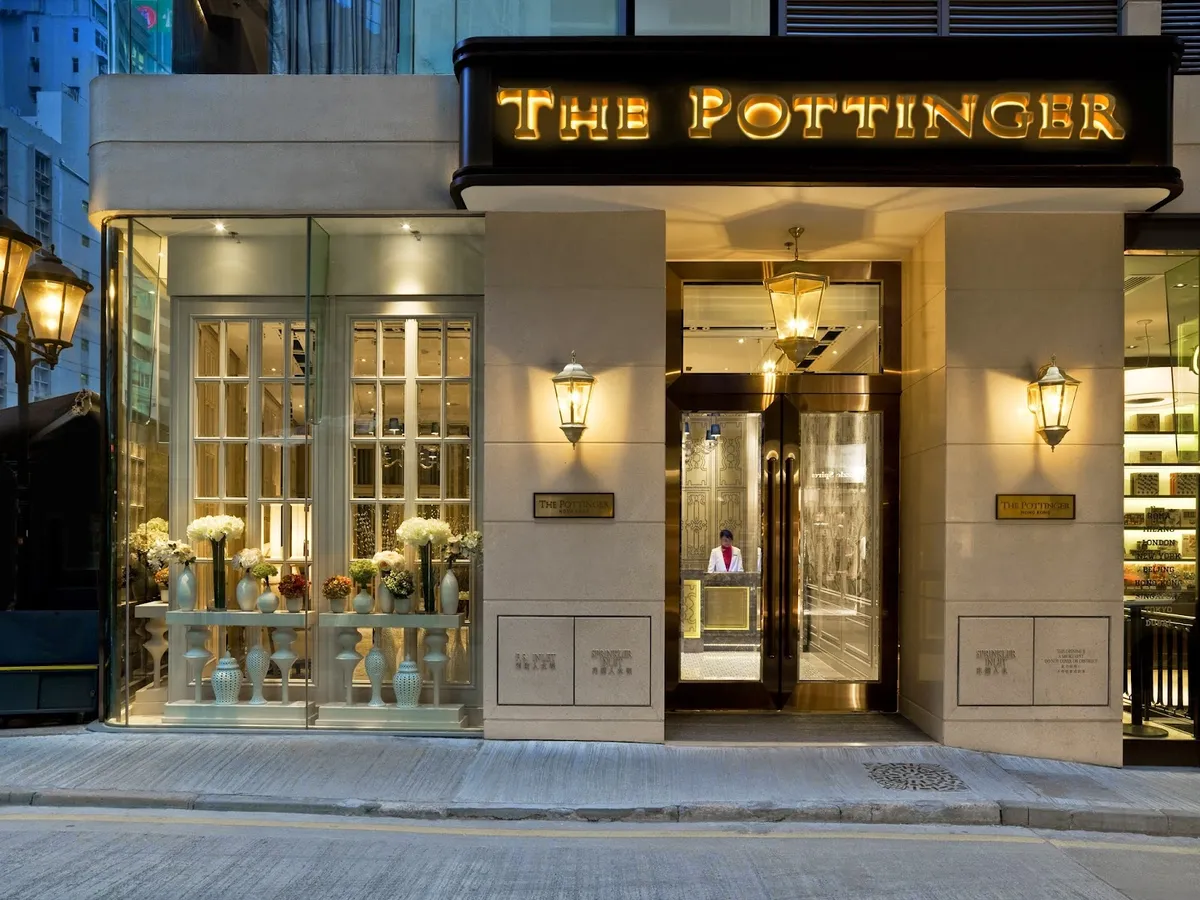 The Pottinger Hong Kong, Central exterior view