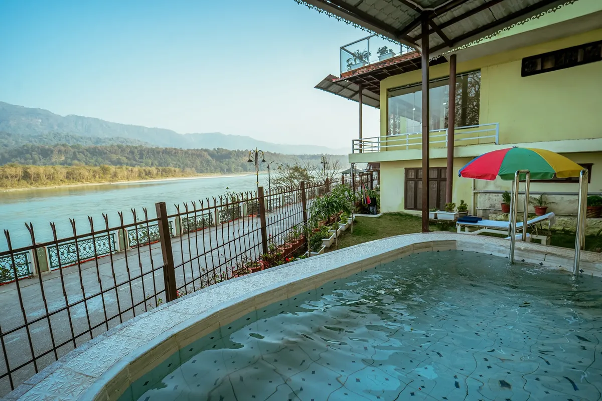 THE SHANTI NATURECURE ON GANGA, Rishikesh exterior view