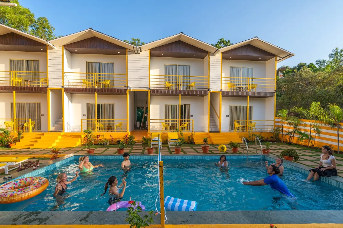 The Social Stays Goa Morjim, Goa exterior view