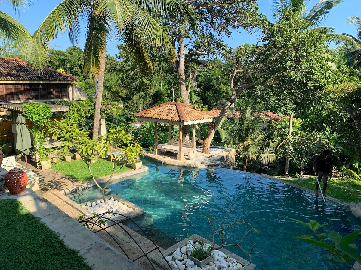 The Spice House Hotel, Mirissa exterior view