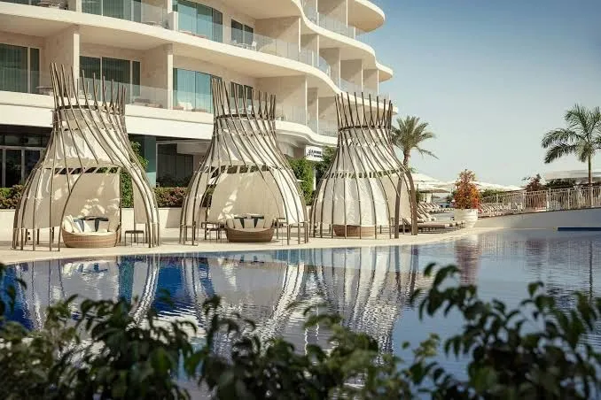 The St. Regis Al Mouj Muscat Resort, Muscat exterior view