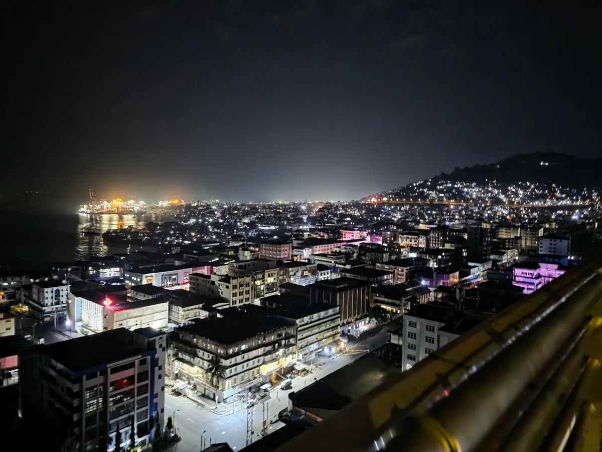 The View Hotel, Restaurant & Sky Lounge, Freetown exterior view