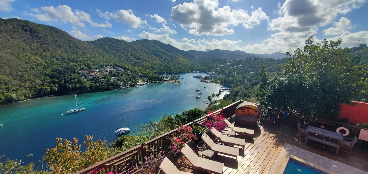 The Villa On The Bay, Marigot Bay exterior view