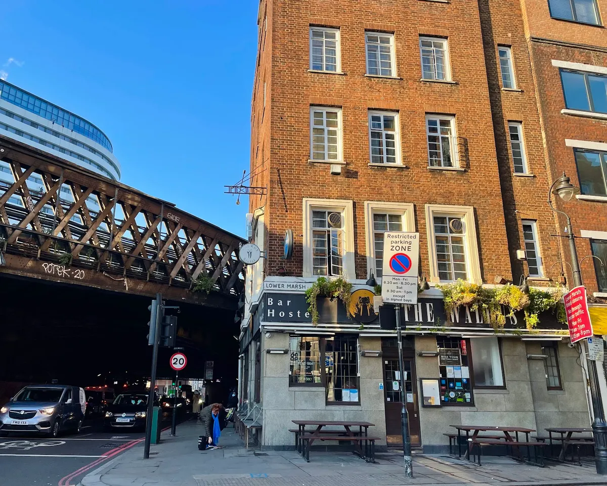 The Walrus Bar & Hostel, London exterior view