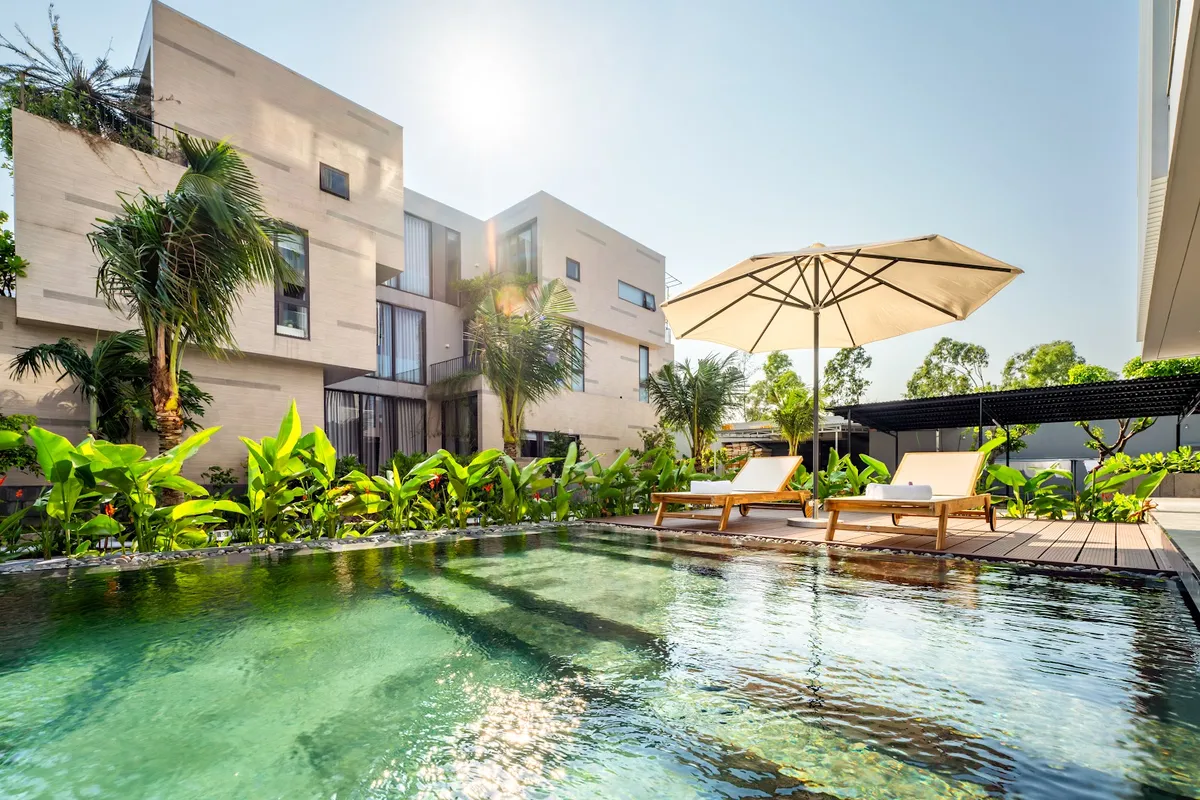 Thuấn Huê Boutique Hotel - Near Vinpearl Nam Hội An, Hoi An exterior view