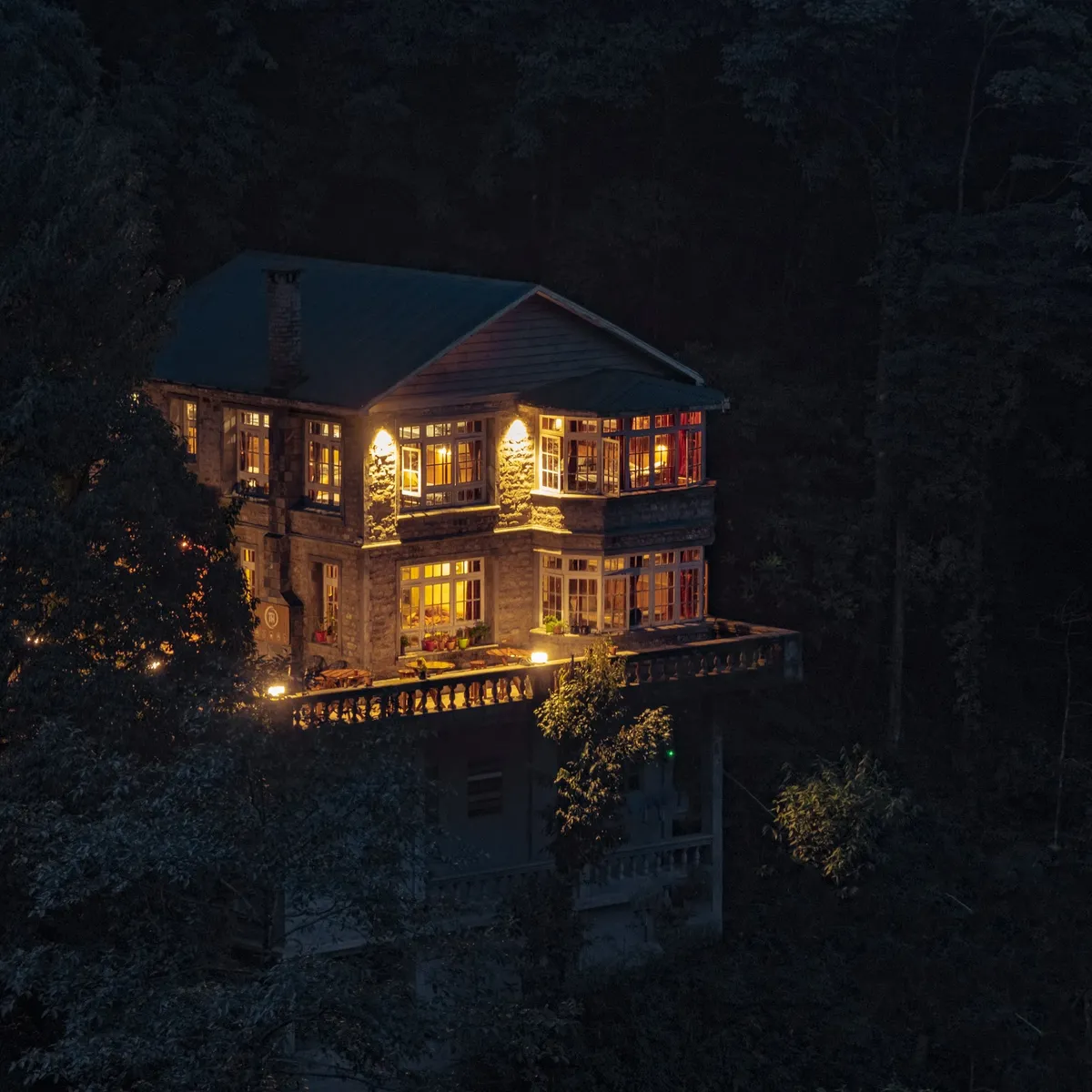 Trippers hostel, Darjeeling exterior view