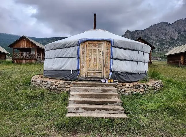 Tsevegmaa Tourist Camp, Terelj exterior view
