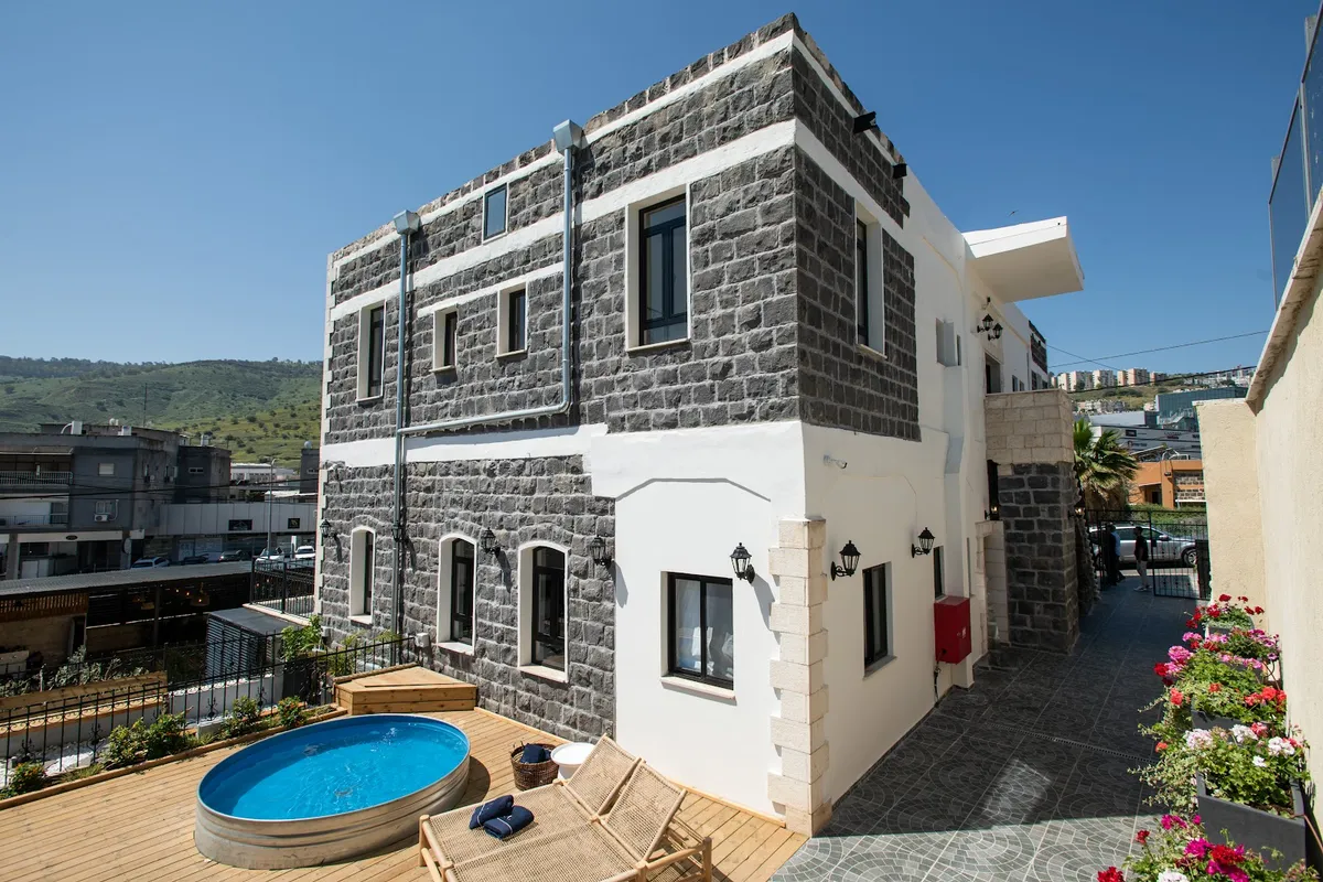 UG Boutique Hotel, Tiberias exterior view