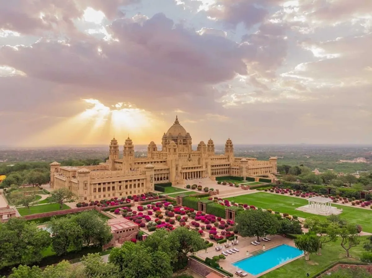 Umaid Bhawan Palace, Jodhpur, Jodhpur exterior view