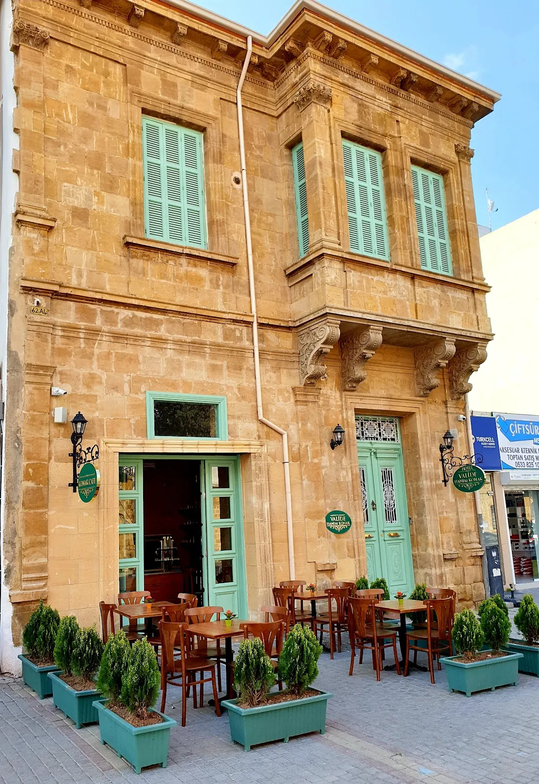 Valide Hanım Konak, Nicosia exterior view