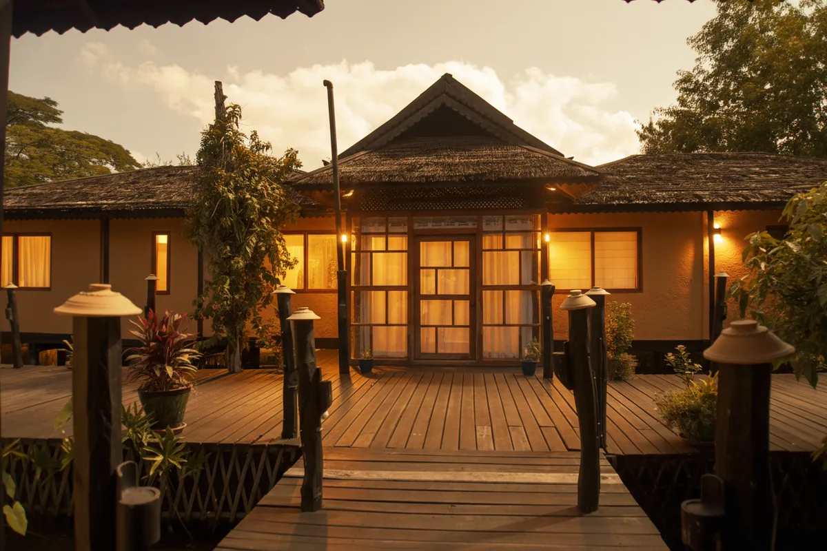 ViewPoint Lodge & Fine Cuisines, Nyaung Shwe exterior view