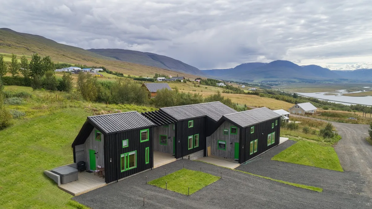 Viking Cottages and Apartments, Akureyri exterior view