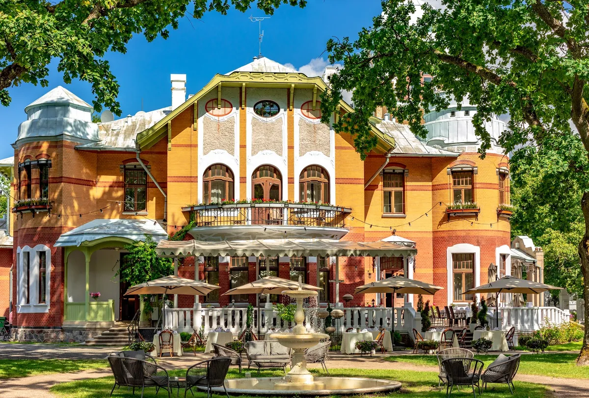Villa Ammende Restoran ja Hotell, Parnu exterior view