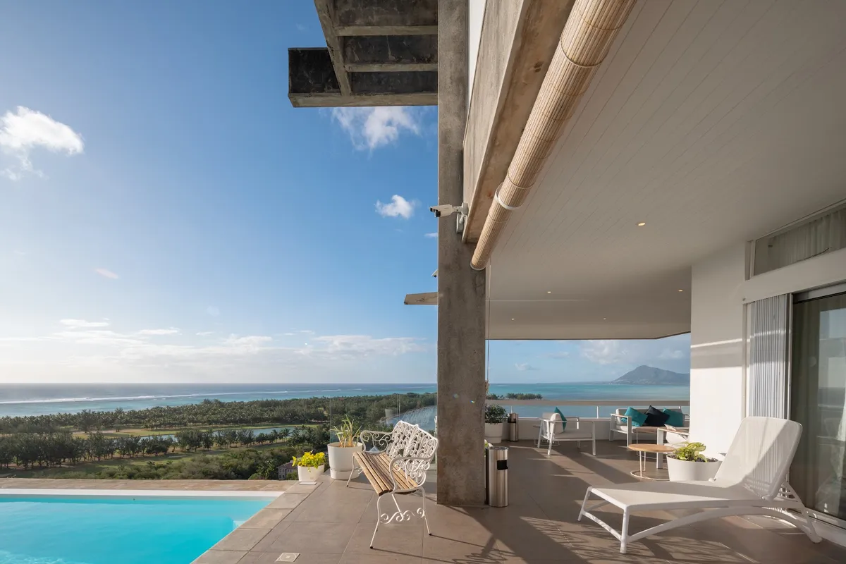 Villa Cambier by muse villas, Le Morne exterior view