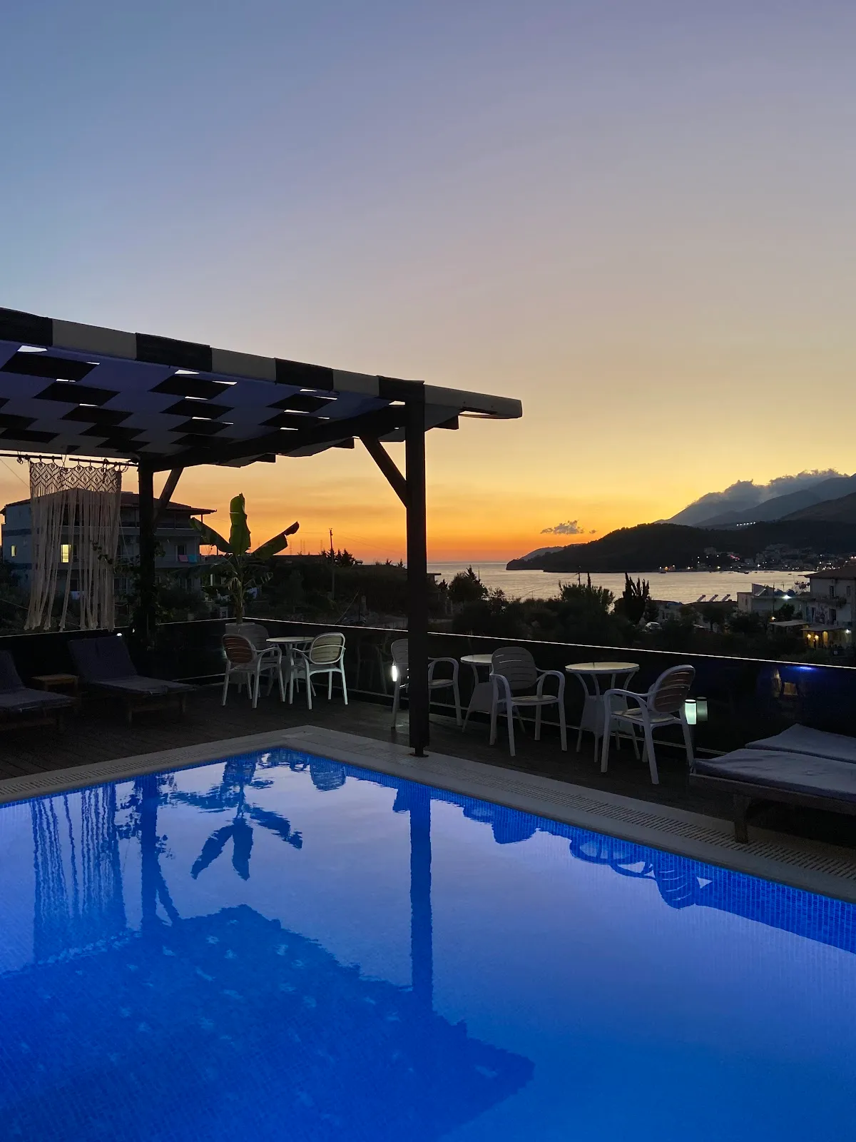 Villa Merkuri, Albanian Riviera exterior view