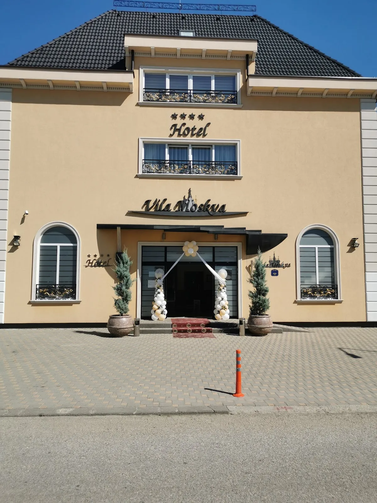 Villa Moscow, Novi Sad exterior view