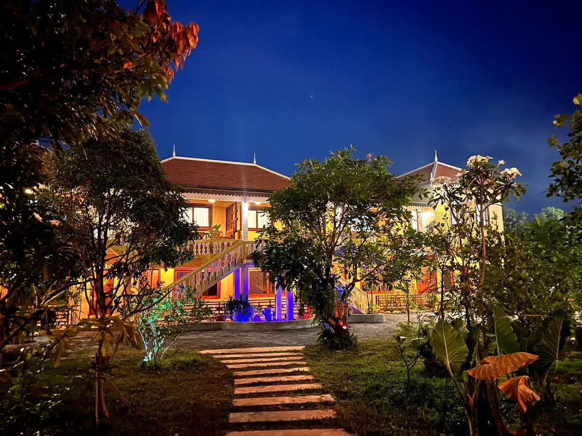 Villa Romduol, Kampot exterior view