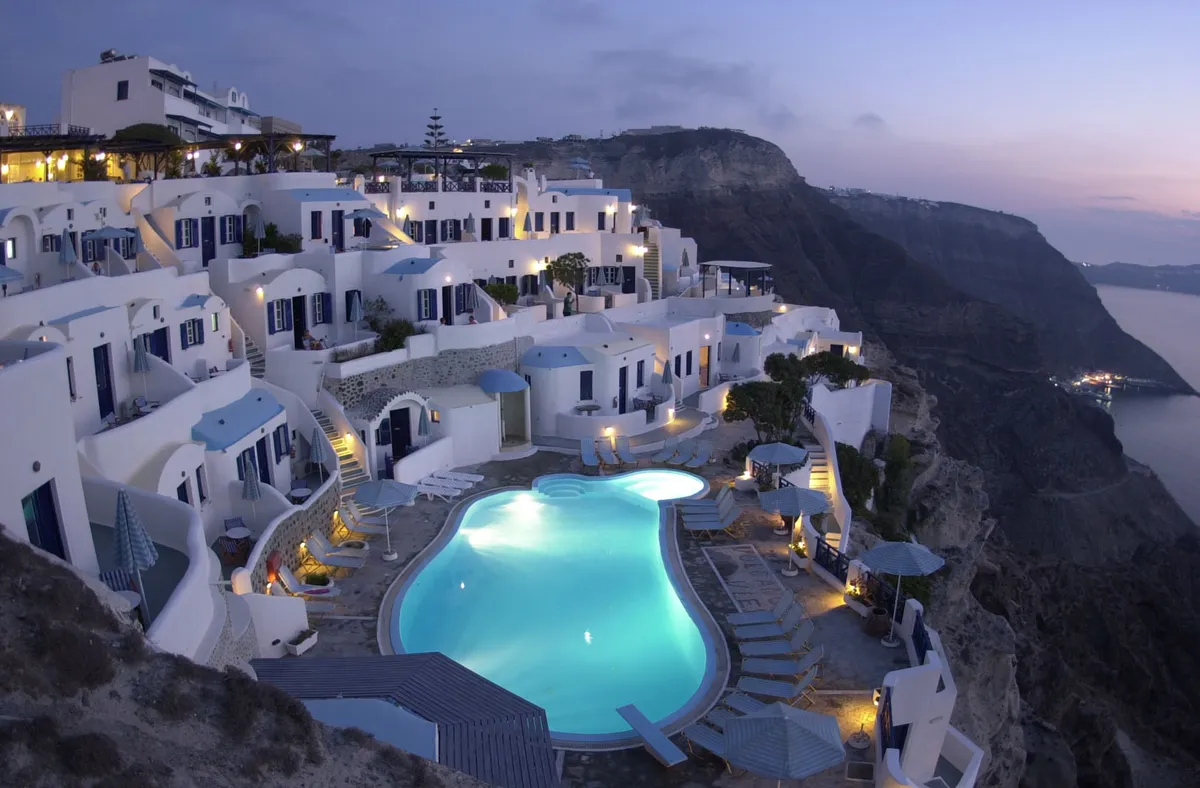 Volcano View Hotel Santorini, Santorini exterior view