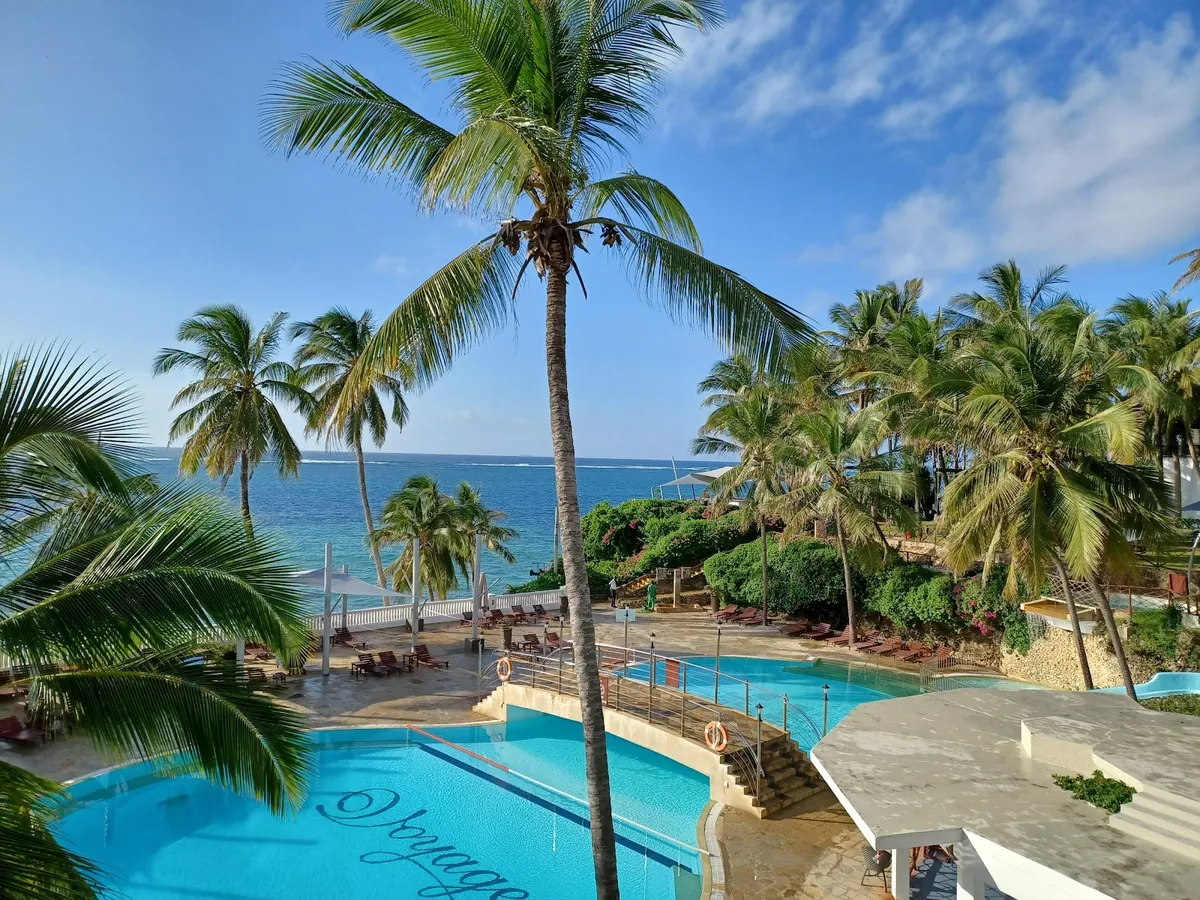 Voyager Beach Resort, Mombasa exterior view