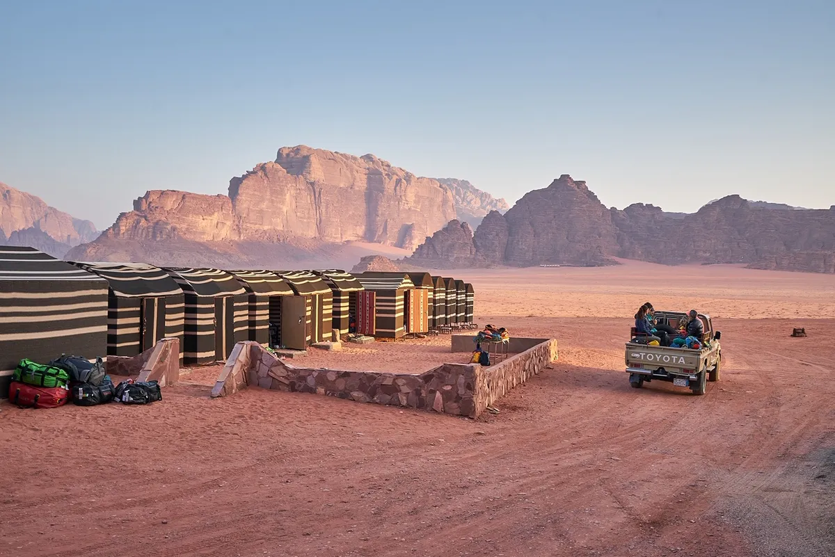 Wadi Rum Sunrise Guesthouse, Wadi Rum exterior view