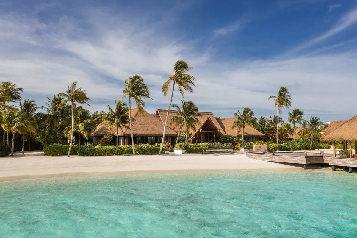 Waldorf Astoria Maldives Ithaafushi, South Male Atoll exterior view