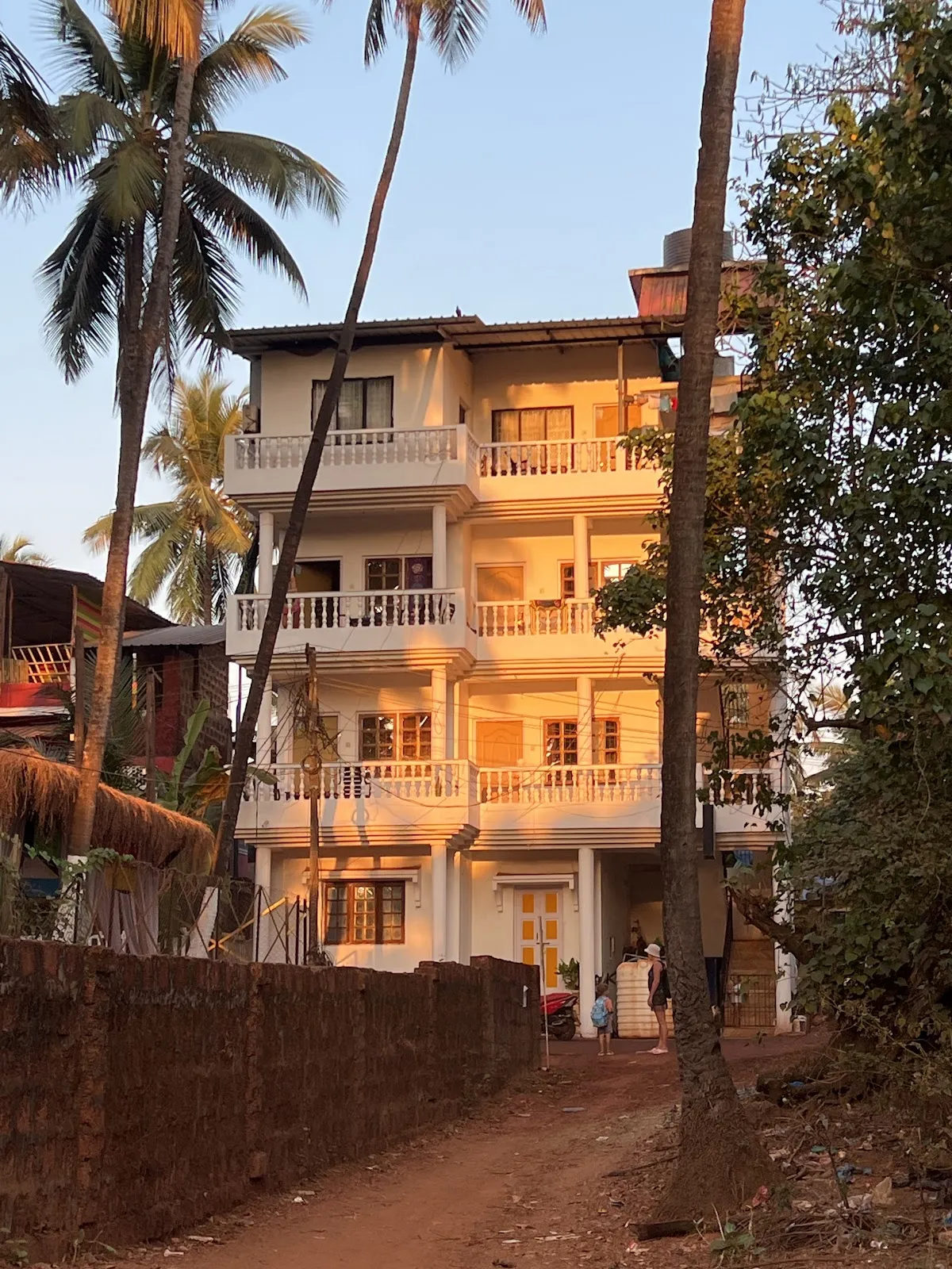 White House Beach Apartments, Goa exterior view