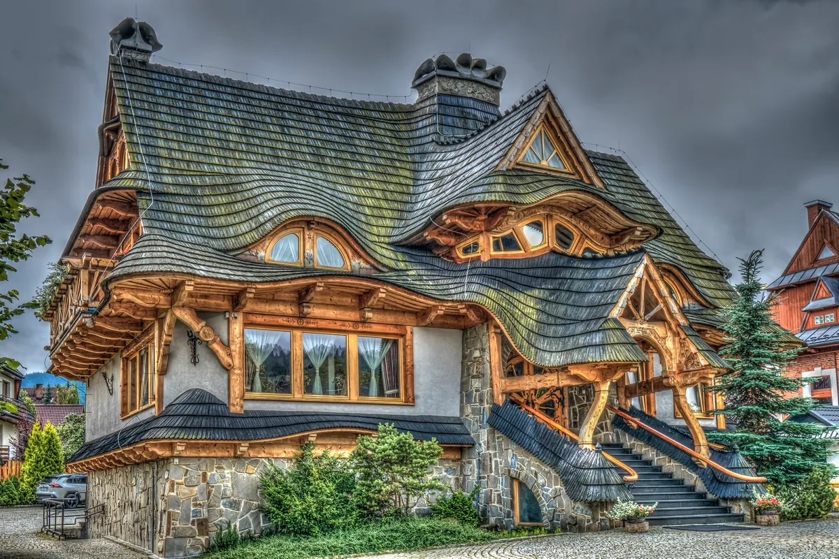 Willa Kominiarski Wierch, Zakopane exterior view