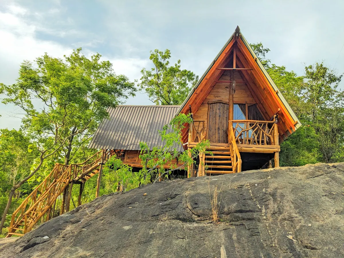 Wooden Cabana Sigiriya, Sigiriya exterior view