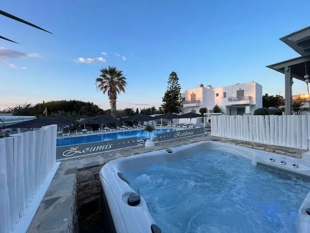 Zoumis Residence, Cyclades exterior view