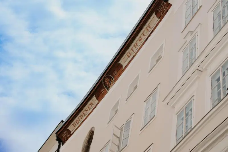 Hotel Goldener Hirsch interieur in Altstadt, Salzburg