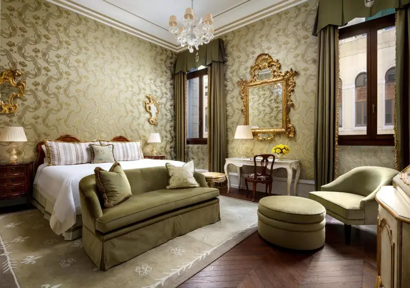 Interior de The Gritti Palace em San Marco, Venice
