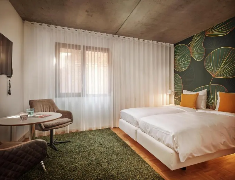 Interior de Hotel Banks em Leien District, Antwerp