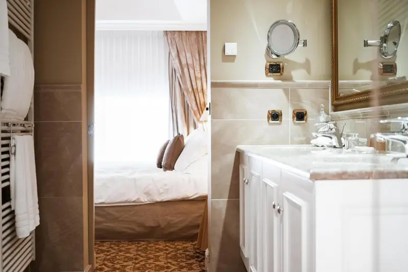 Interior de Hotel Heritage em Markt Square, Bruges