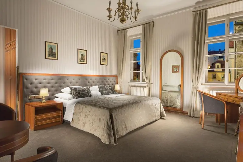 Interior de Hotel Pod Vezi em Mala Strana, Prague
