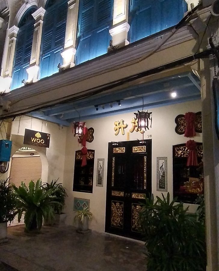 WOO Gallery & Boutique hotel interior in Old Town, Phuket