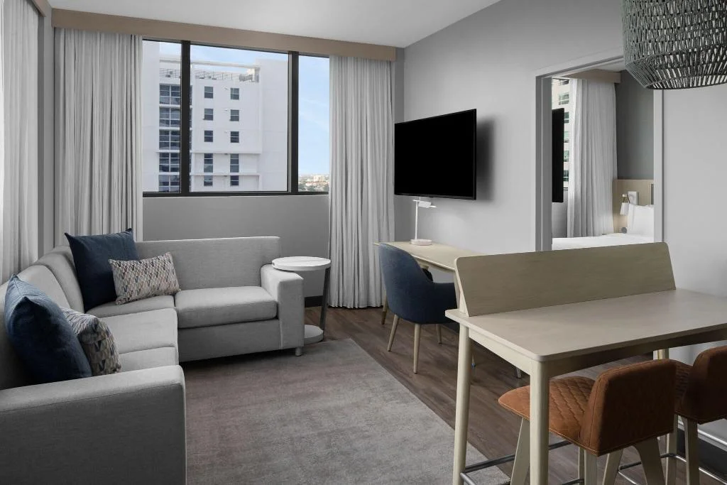 Aloft Miami Brickell hotel interior