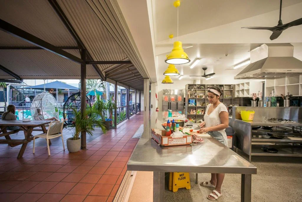 Byron Bay YHA hotel interior