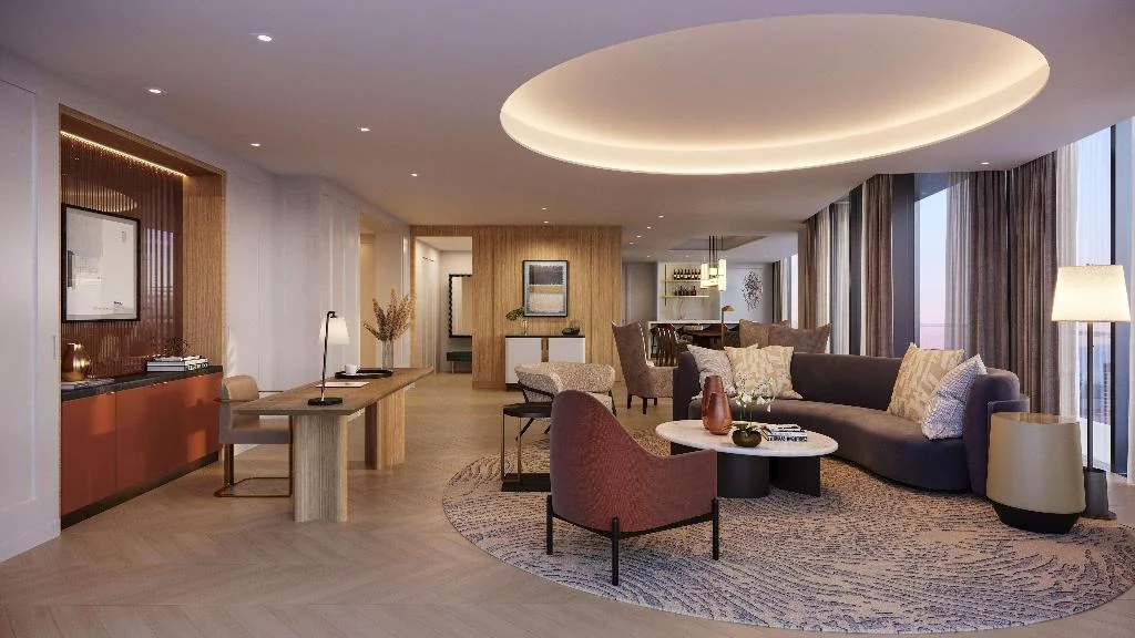 Conrad Nashville hotel interior