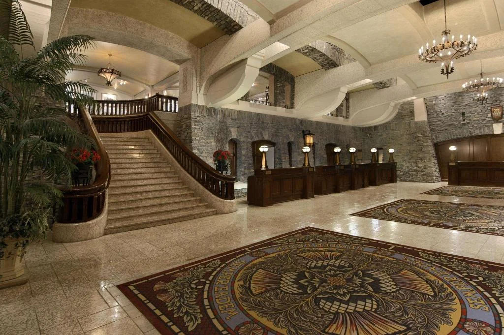 Fairmont Banff Springs hotel interior