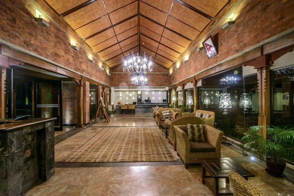 Gokarna Forest Resort hotel interior